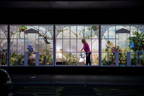 Wedgwood Tea Conservatory Window from outside Peter Jones